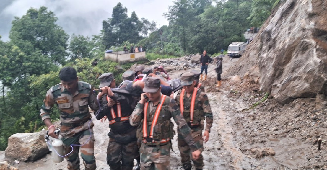 Rescue operations in North Sikkim end with evacuation of remaining 158 stranded tourists