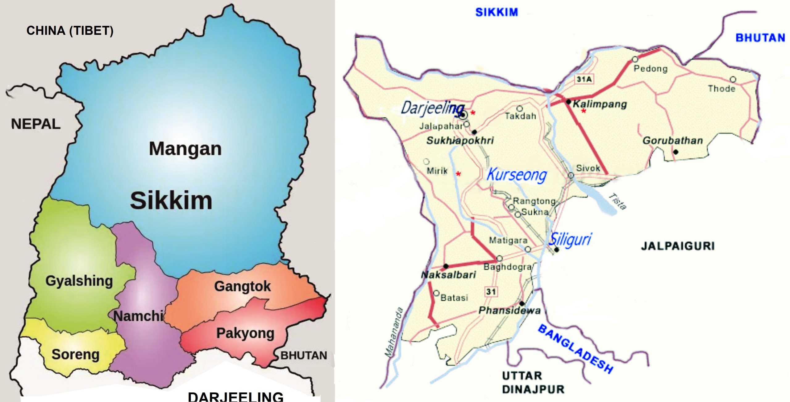 Sikkim and Darjeeling will share their joys and sorrows together